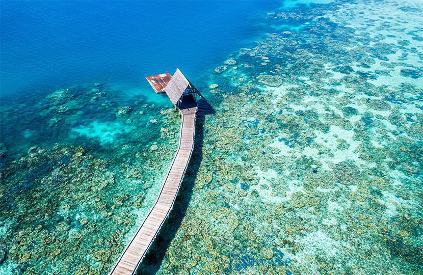 Bawah's jetty