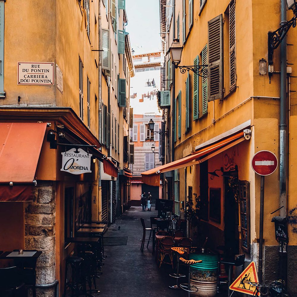 Nice’s atmospheric Old Town