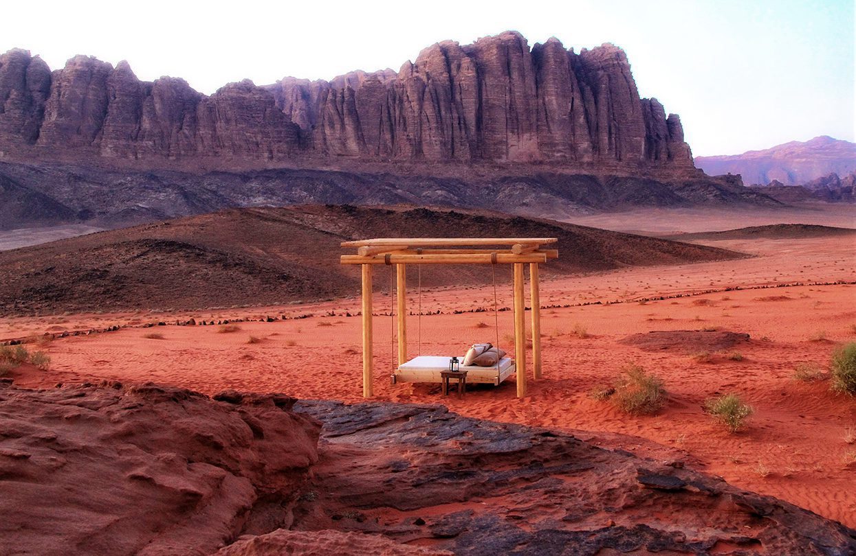 Glamping in Jordan’s Wadi Rum