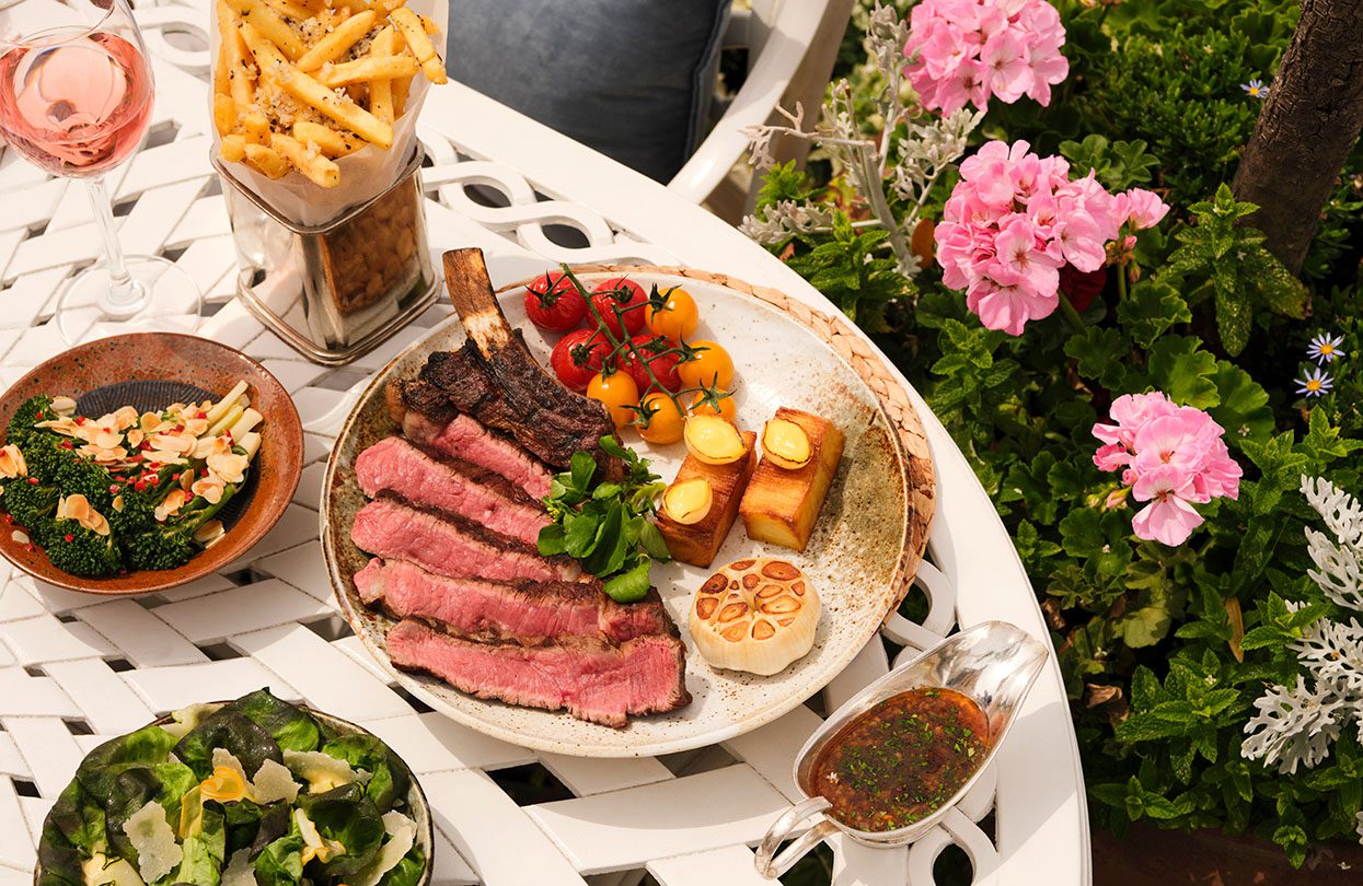 The Dorchester Rooftop's summer menu - Cote du boeuf