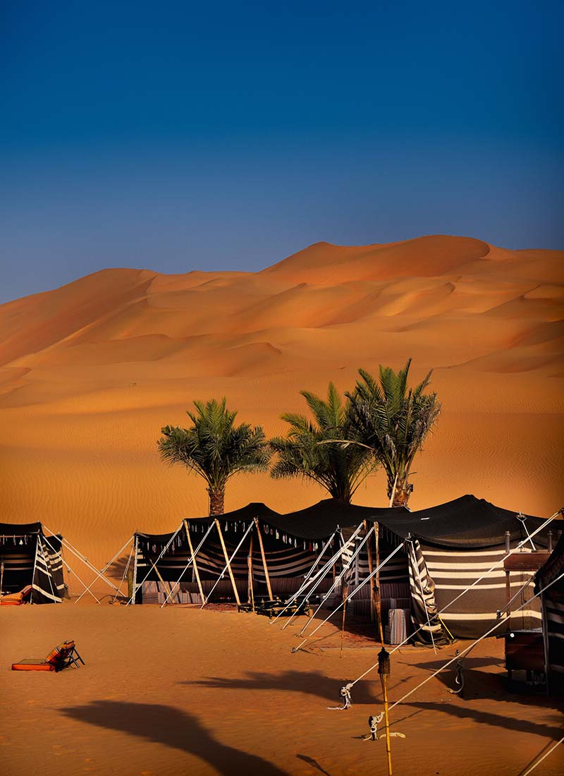 Romantic escape to a Bedouin tent camp in Abu Dhabi, Image by Johnathan Hollard, Shutterstock