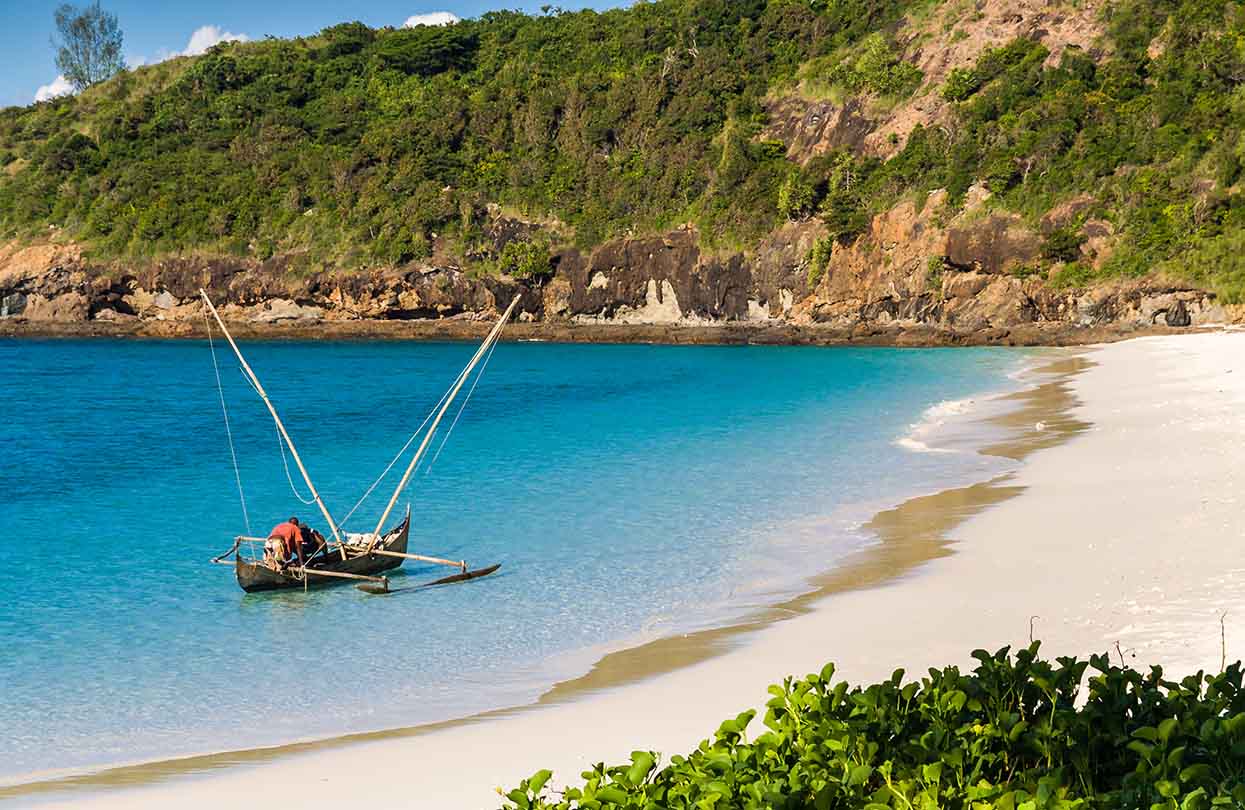 Creek of Tsarabanjina island near Nosy Be, Madagascar, image by Pierre-Yves Babelon, Shutterstock