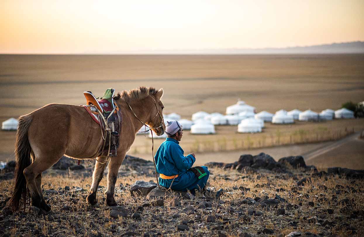 Ger In Gobi Desert In Mongolia, Image by tonyzhao120, Shutterstock