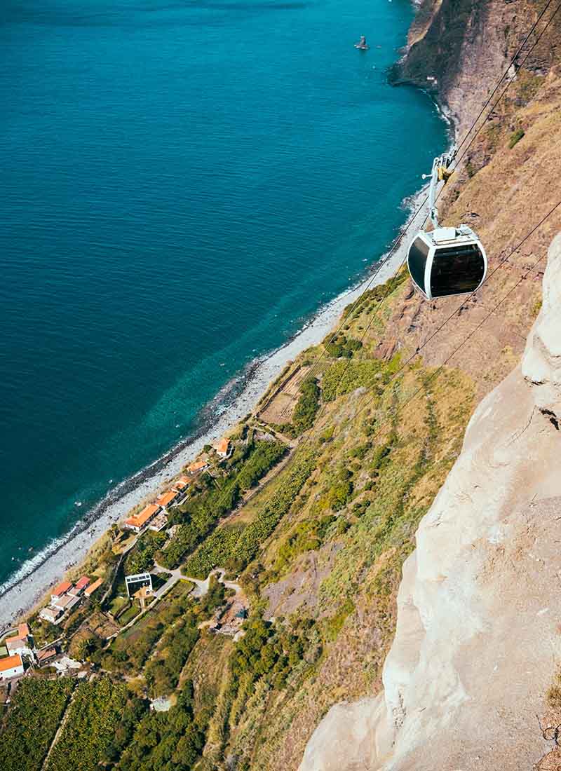 Cable car ride to Fajã dos Padres in Madeira Island, Image by Fredericoalmeida84, Shutterstock