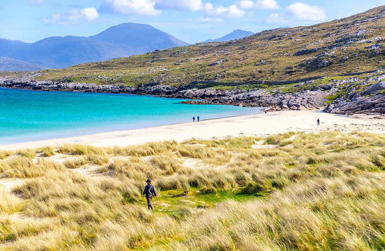 Sunny beach at Lewis and Harris, Image by p2n Media, Shutterstock