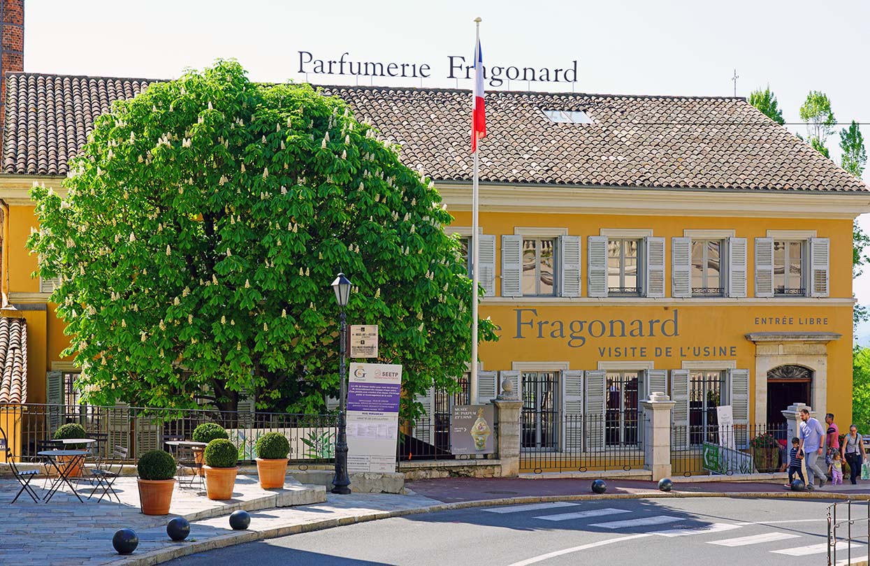 The Fragonard perfume museum and factory in Grasse, image by EQRoy, shutterstock