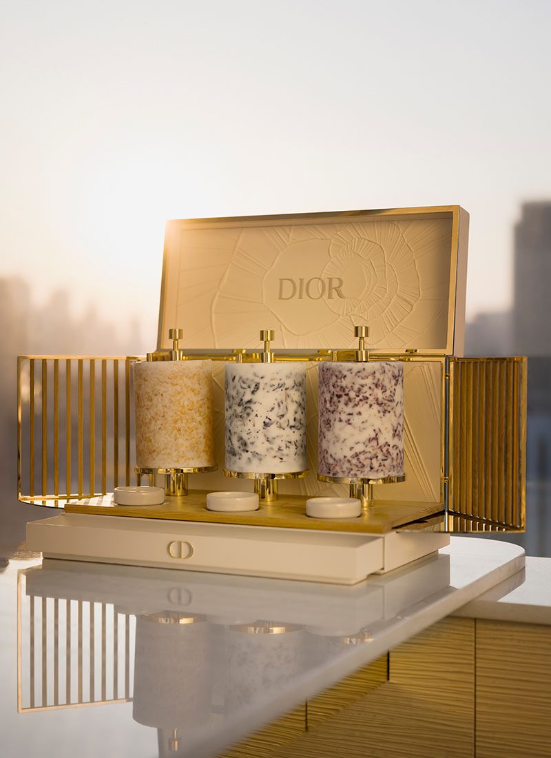 Dior Spa The Lana products