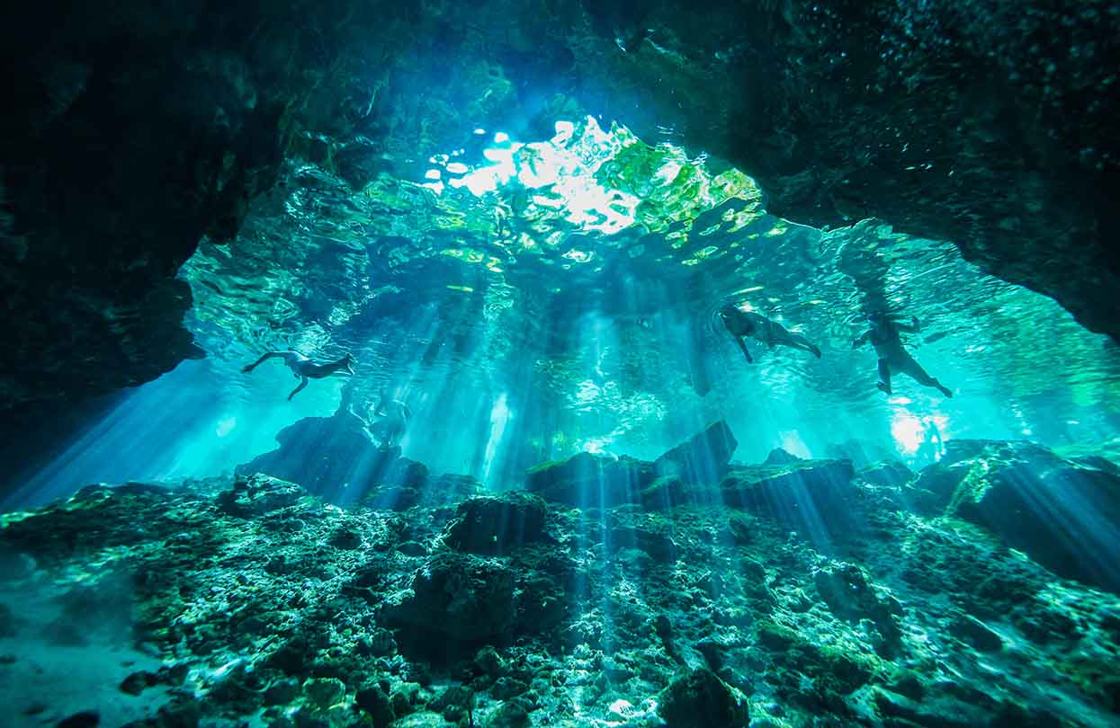 Cenote scuba diving, image by Huang Jenhung, Shutterstock