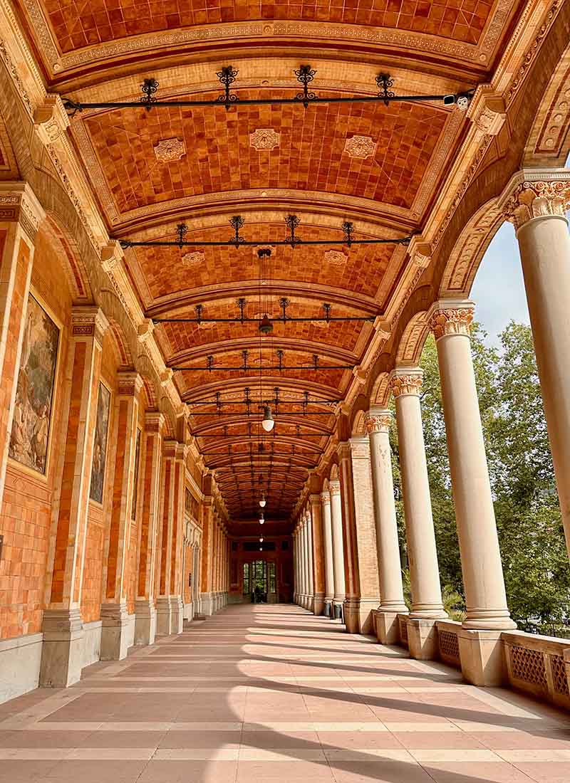 Trinkhall and its frescoes in Baden-Baden, image by Carolyne Parent, Shutterstock