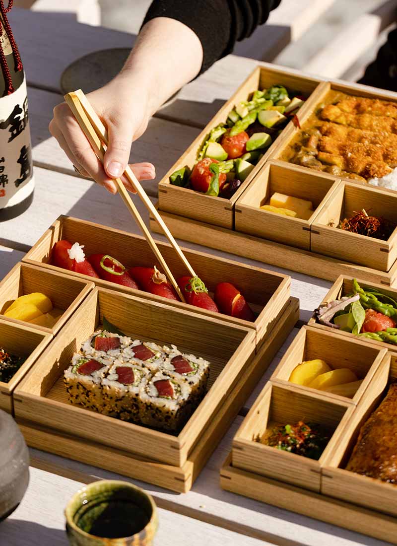 Aman Le Melezin France - Bento box