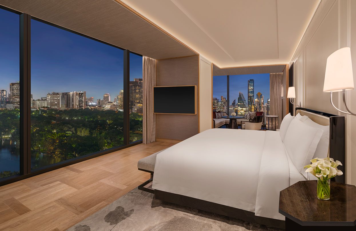 The Ritz-Carlton Bangkok - Marigold Suite Bedroom