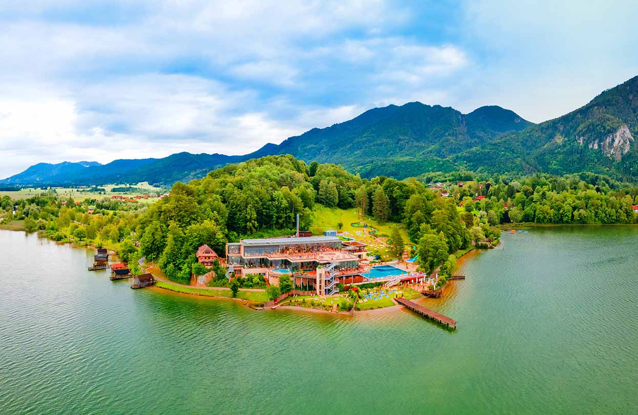 Thermal spa complex in Kochel, Image by saiko3p, Shutterstock